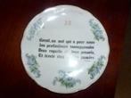 assiettes anniversaire, Ophalen of Verzenden, Zo goed als nieuw