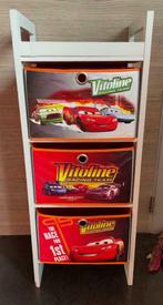 Uil meubel Auto's in grijs hout 3 lades, Kinderen en Baby's, Gebruikt, Minder dan 75 cm, Minder dan 50 cm, 90 tot 105 cm