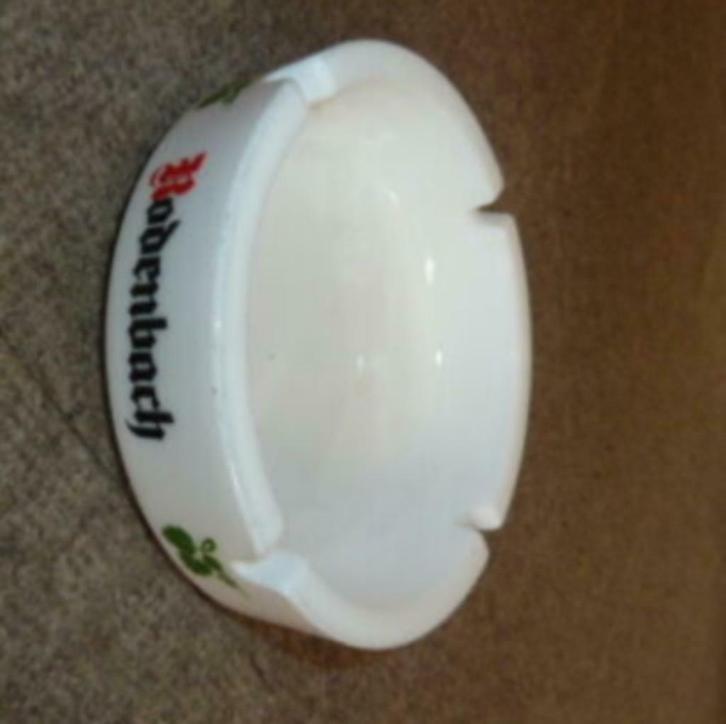 # witte asbak RODENBACH Palm Breweries - Roeselare, Verzamelen, Biermerken, Gebruikt, Overige typen, Overige merken, Ophalen of Verzenden