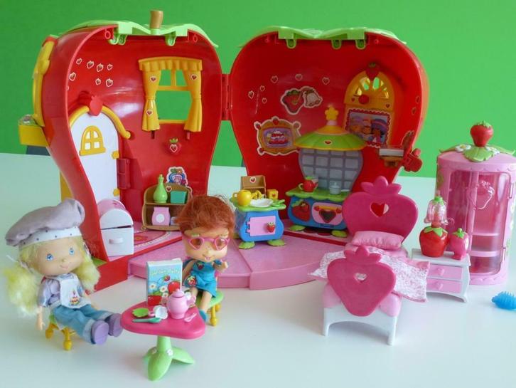 Maison Charlotte aux Fraises, Kinderen en Baby's, Speelgoed | Poppenhuizen, Gebruikt, Poppenhuis, Ophalen