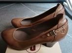 Nieuwe schoenen Cognac kleur maat 41, Ophalen, Pumps, Bruin, P. i. u. r. e