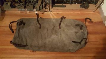 1938 Très grand sac en webbing avec sangles en cuir, Enlèvement ou Envoi, Armée de terre, Autres types