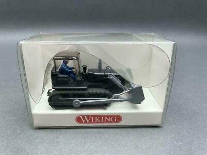 Bulldozer CATERPILLAR 1/87 HO WIKING Made Germany Neuf+Boite, Hobby & Loisirs créatifs, Voitures miniatures | 1:87, Neuf, Grue, Tracteur ou Agricole