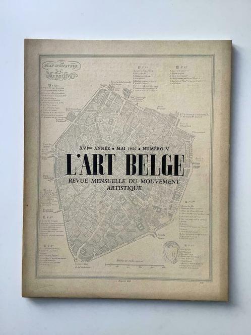 L'Art Belge (XVIme Année, Mai 1935, Numéro 5), Boeken, Kunst en Cultuur | Beeldend, Ophalen of Verzenden