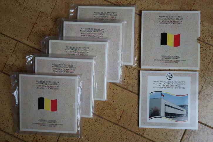 Munten : FDC Set 1989 “De Munt”, Postzegels en Munten, Munten | België, Setje, Ophalen of Verzenden
