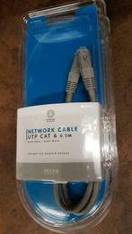 Netwerk kabel 0,5 m nieuw in verpakking - grijs, Nieuw, Ophalen