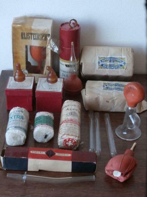 Antieke medische objecten, Antiek en Kunst, Antiek | Gereedschap en Instrumenten, Ophalen of Verzenden