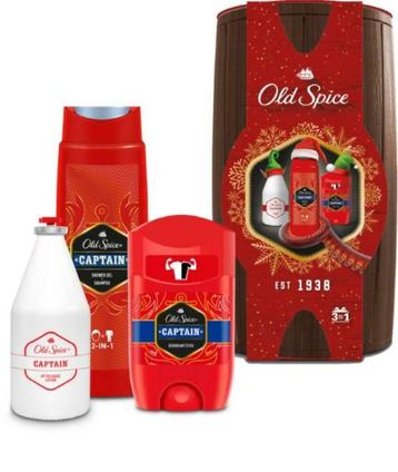 Old Spice Captain wooden barrel geschenkset