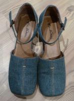 Schoenen in jeanslook (maat 41), Comme neuf, Bleu, Envoi, Sandales et Mûles
