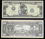 USA 1 Million Dollar Bankbiljet 'Miss Liberty' - UNC - Crisp, Envoi, Billets en vrac, Amérique du Nord