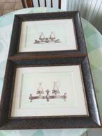 kaders met etsen, Antiek en Kunst, Kunst | Etsen en Gravures, Ophalen of Verzenden