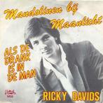 Ricky Davids – Mandolinen bij maanlicht - Single – 45 rpm, Cd's en Dvd's, Vinyl | Nederlandstalig, Ophalen of Verzenden, Gebruikt