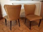 Stoel - fauteuil in fluwelen stof, Gebruikt, Stof, Vintage, Overige kleuren