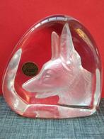Duitse Herder /Kristal Glas, Verzamelen, Ophalen of Verzenden, Zo goed als nieuw, Hond of Kat, Beeldje of Figuurtje