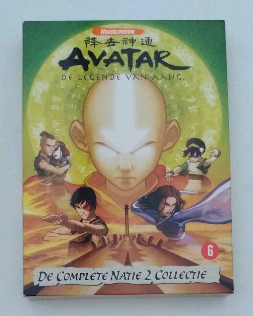 Avatar: De Complete Natie 2 Collectie (4 DVD) comme neuf, Cd's en Dvd's, Dvd's | Tekenfilms en Animatie, Zo goed als nieuw, Tekenfilm