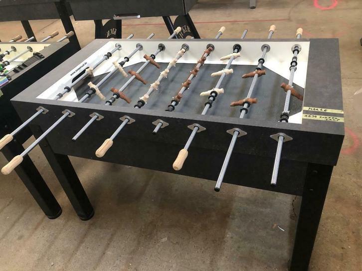 kicker tafelvoetbal voetbaltafel Tom en Rudi Iron Stone, Sport en Fitness, Overige Sport en Fitness, Nieuw, Ophalen of Verzenden