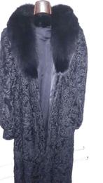 Manteau de fourrure dames en astrakan, Vêtements | Femmes, Vestes | Hiver, Comme neuf, Noir, Taille 46/48 (XL) ou plus grande