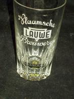 Bierglas.Vlaamsche Brouwery Lauwe, Verzamelen, Biermerken, Ophalen of Verzenden, Gebruikt, Glas of Glazen, Overige merken