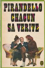 Chacun sa vérité (Cosi è (se vi pare)) Luigi Pirandello, Livres, Art & Culture | Danse & Théâtre, Théâtre, Utilisé, Enlèvement ou Envoi