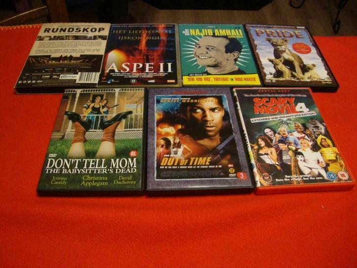 7 DVD video’s voor (kunnen ook per stuk worden verkregen), Cd's en Dvd's, Dvd's | Overige Dvd's, Vanaf 12 jaar, Ophalen of Verzenden