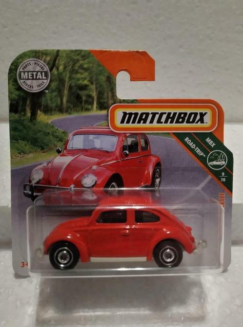 Matchbox - 2019 - '62 Volkswagen Beetle - Korte Blister, Hobby en Vrije tijd, Modelauto's | Overige schalen, Nieuw, Auto, Ophalen of Verzenden