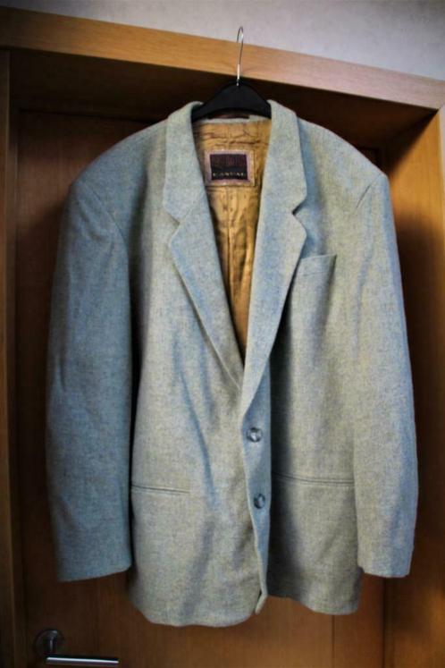 wollen HERENVEST Portobello L-XL, Kleding | Heren, Kostuums en vesten, Gedragen, Maat 52/54 (L), Grijs, Ophalen of Verzenden