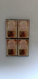 4 muziekcassettes 'The most Beautifull  Songs of the Century, Cd's en Dvd's, Cassettebandjes, 2 t/m 25 bandjes, Verzamelalbums