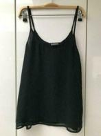 Zwarte tanktop 2-bizzy - Maat XS, Zwart, Ophalen of Verzenden, Zo goed als nieuw, Zonder mouw