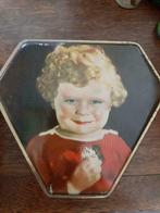 Belle vieille boîte hexagonale enfant au chocolat, Biscuits, Utilisé, Envoi
