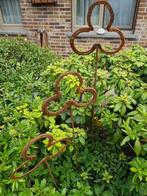DIY kunstwerk in metaal en hoefijzers tuin en terras, Ophalen of Verzenden, Nieuw, Metaal, Abstract beeld