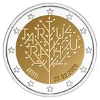 2 euro Estland 2020 'Vredesverdrag Tartu', 2 euros, Estonie, Enlèvement ou Envoi