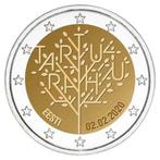 2 euro Estland 2020 'Vredesverdrag Tartu', Ophalen of Verzenden, Estland, 2 euro