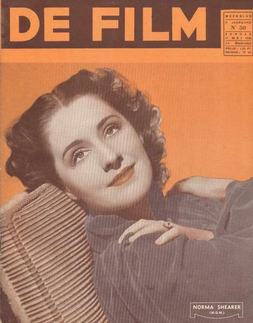 De Film (weekblad, jaargang 9, n° 50, 1936, Patria), Livres, Journaux & Revues, Enlèvement ou Envoi
