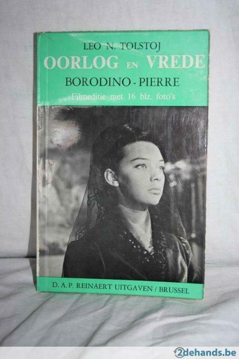LEO N. TOLSTOJ Oorlog en vrede Borodino-Pierre Filmeditie, Boeken, Film, Tv en Media, Gelezen, Ophalen of Verzenden