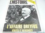 Affaire Dreyfus ds revue l'Histoire n° Spécial 1842 de 1994, Collections, Enlèvement