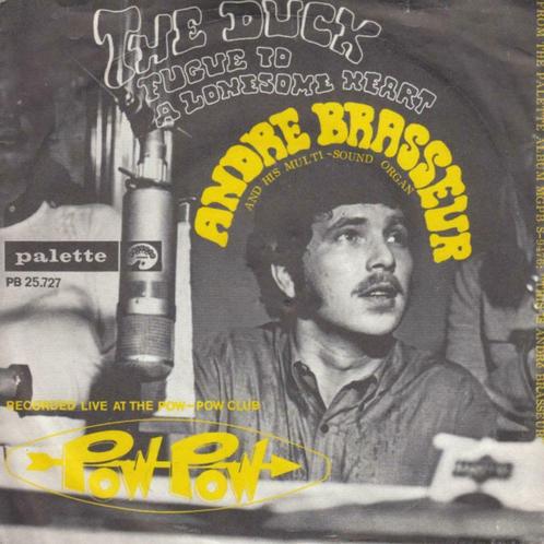 André Brasseur – The Duck / Fugue To A Lonesome Heart, Cd's en Dvd's, Vinyl Singles, Zo goed als nieuw, Single, Pop, 7 inch, Ophalen of Verzenden