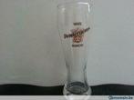 verre à bière whit dentergems blanche grande taille (23cm 0,, Utilisé, Enlèvement ou Envoi, Verre à bière