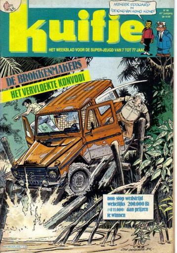 Weekblad Kuifje van 28-10-1986 , 41ste Jaargang, Nummer 44 beschikbaar voor biedingen
