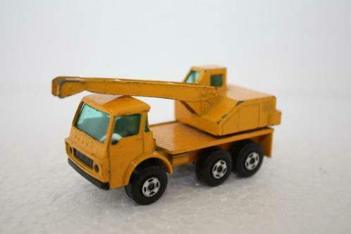 Matchbox Superfast MB63A Dodge Crane Truck - 1970, Hobby en Vrije tijd, Modelauto's | Overige schalen, Gebruikt, Bus of Vrachtwagen