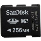 SanDisk 256mb M2 Memory Stick Micro Card Sdmsm2-256 Genuine, TV, Hi-fi & Vidéo, Photo | Cartes mémoire, Enlèvement ou Envoi, Memory stick