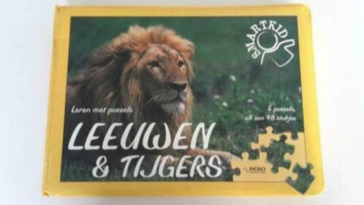 Puzzelboek leeuwen en tijgers, Enfants & Bébés, Jouets | Éducatifs & Créatifs, Comme neuf, Puzzles, Langue et Lecture, Découverte