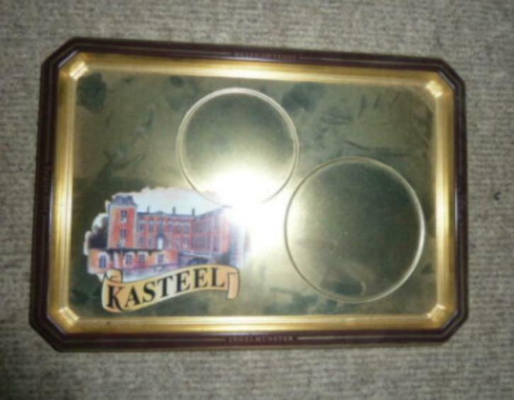 # Plateau / dienblad KASTEEL BIER Brouwerij Van Honsebrouck, Verzamelen, Biermerken, Nieuw, Overige typen, Overige merken, Ophalen of Verzenden