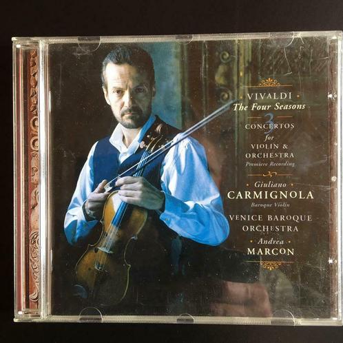 CD Vivaldi the Four Seasons Carmignola, Cd's en Dvd's, Cd's | Klassiek, Ophalen of Verzenden