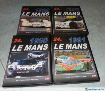 4 DVD 24h Le Mans 1990-1991-1992-1993 Ed.Duke-Video GROUP C