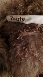 fairly grijs gillet konijn, Kleding | Dames, Maat 38/40 (M), Ophalen of Verzenden, Zo goed als nieuw, Grijs