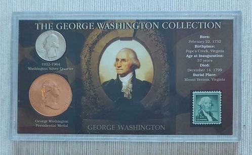 USA - The George Washington Collection - Morgan Mint, Timbres & Monnaies, Monnaies | Amérique, Série, Amérique du Nord, Envoi