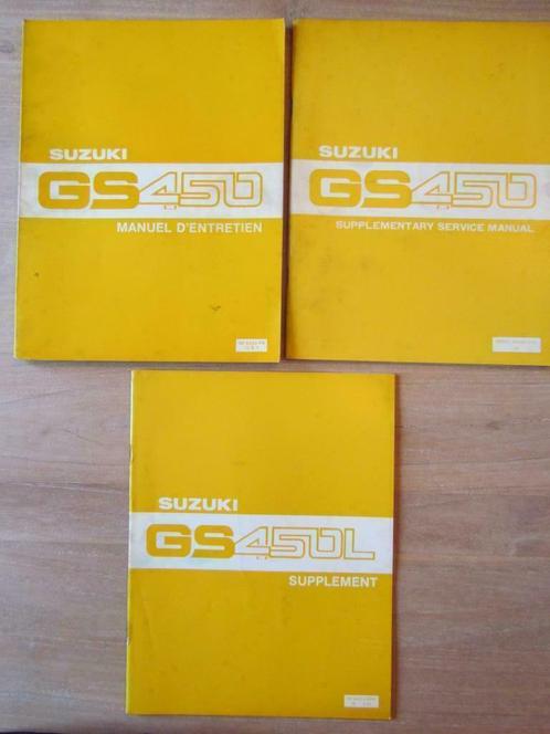 Service manual Suzuki GS450, Motoren, Handleidingen en Instructieboekjes, Suzuki, Ophalen of Verzenden