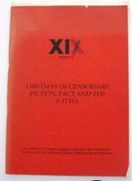 1000 Days of Censorship - Fatwa Salman Rushdie Article 19, Utilisé, Enlèvement ou Envoi, Europe, 20e siècle ou après