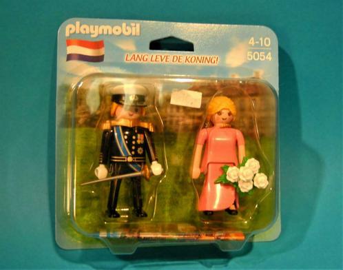 PLAYMOBIL - Nederlands Koningspaar - Duopack - 2 Klicky -, Kinderen en Baby's, Speelgoed | Playmobil, Ophalen of Verzenden
