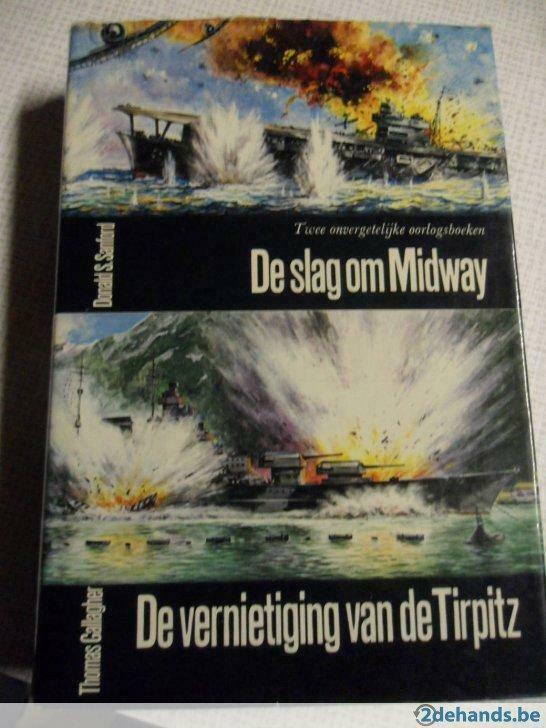 de slag om midway / de vernietiging van de tirpitz, Boeken, Oorlog en Militair, Gelezen, Tweede Wereldoorlog, Ophalen of Verzenden